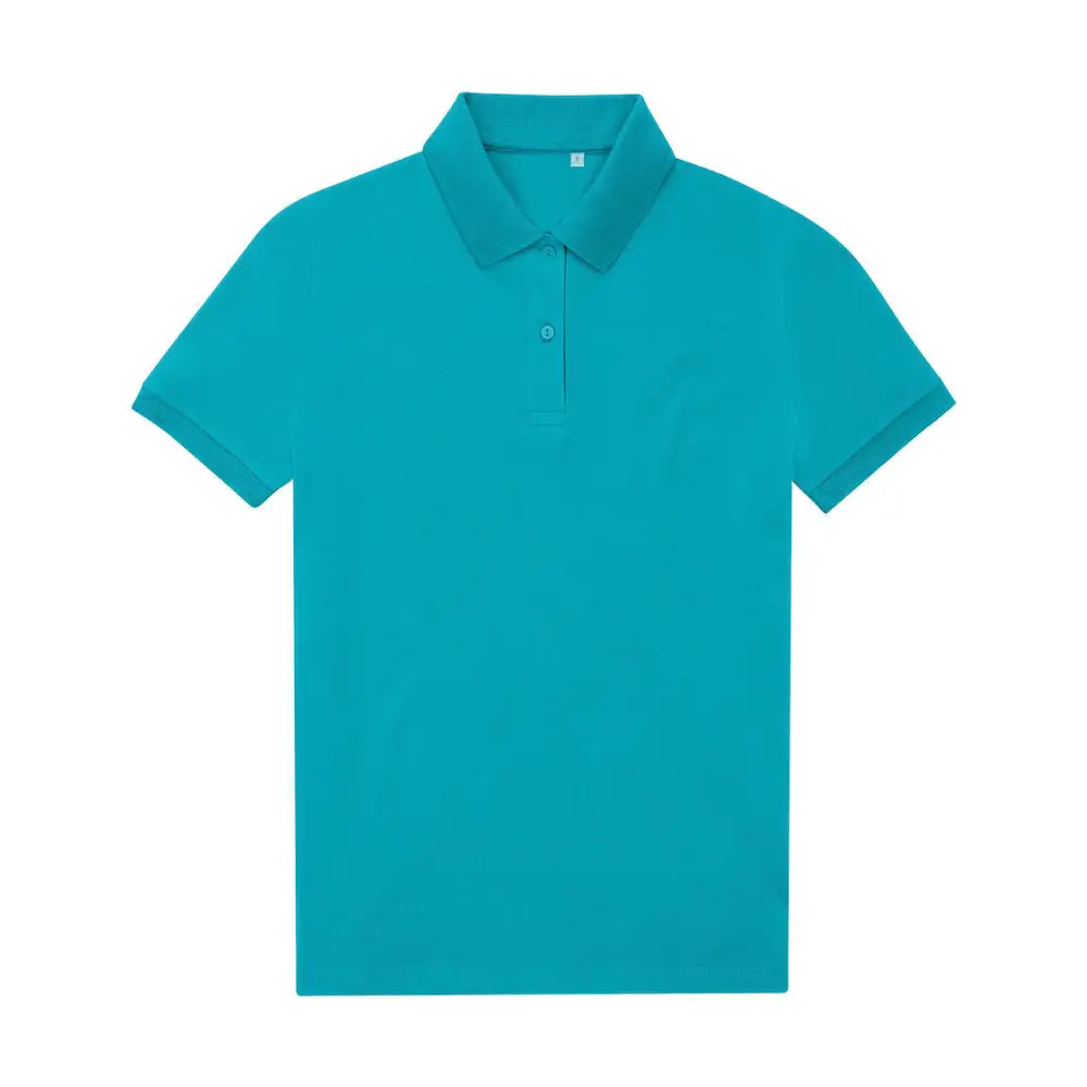 B&C My Eco Polo 65/35 /Women - Pop Turquoise / XS