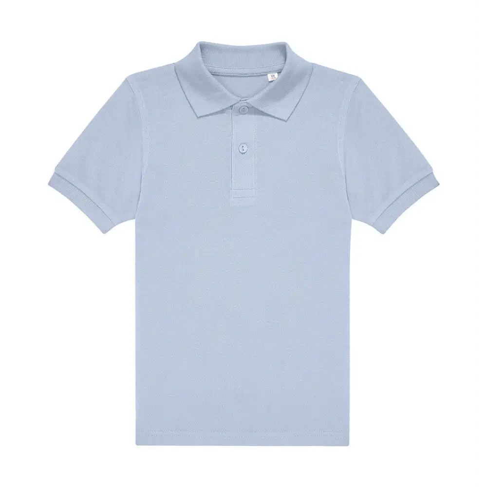 B&C MY POLO 180 /kids - Blush Blue / 5/6 (110/116)
