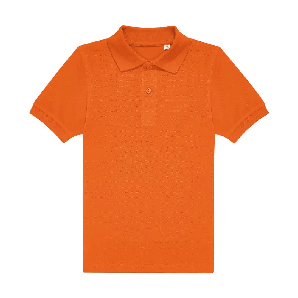 B&C MY POLO 180 /kids - Pure Orange / 5/6 (110/116)