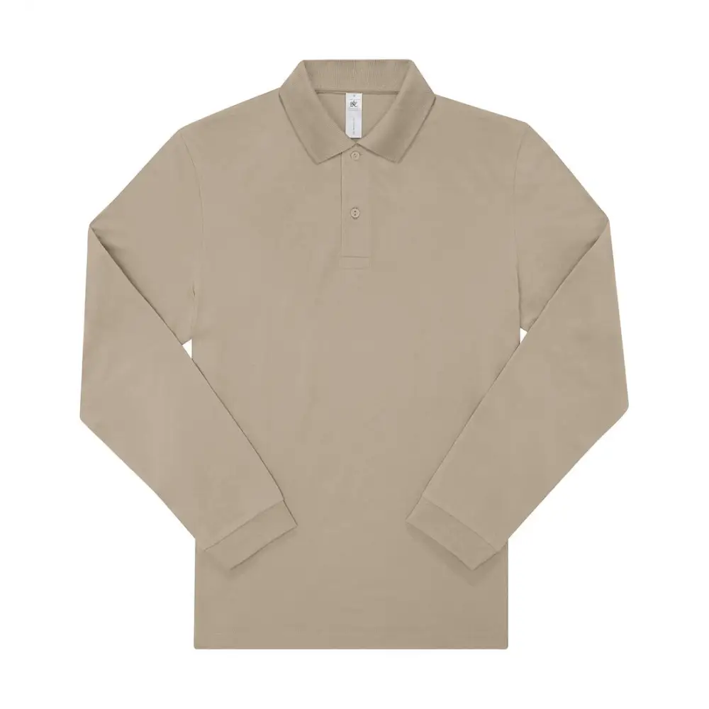 B&C My Polo 180 LSL - Mastic / S