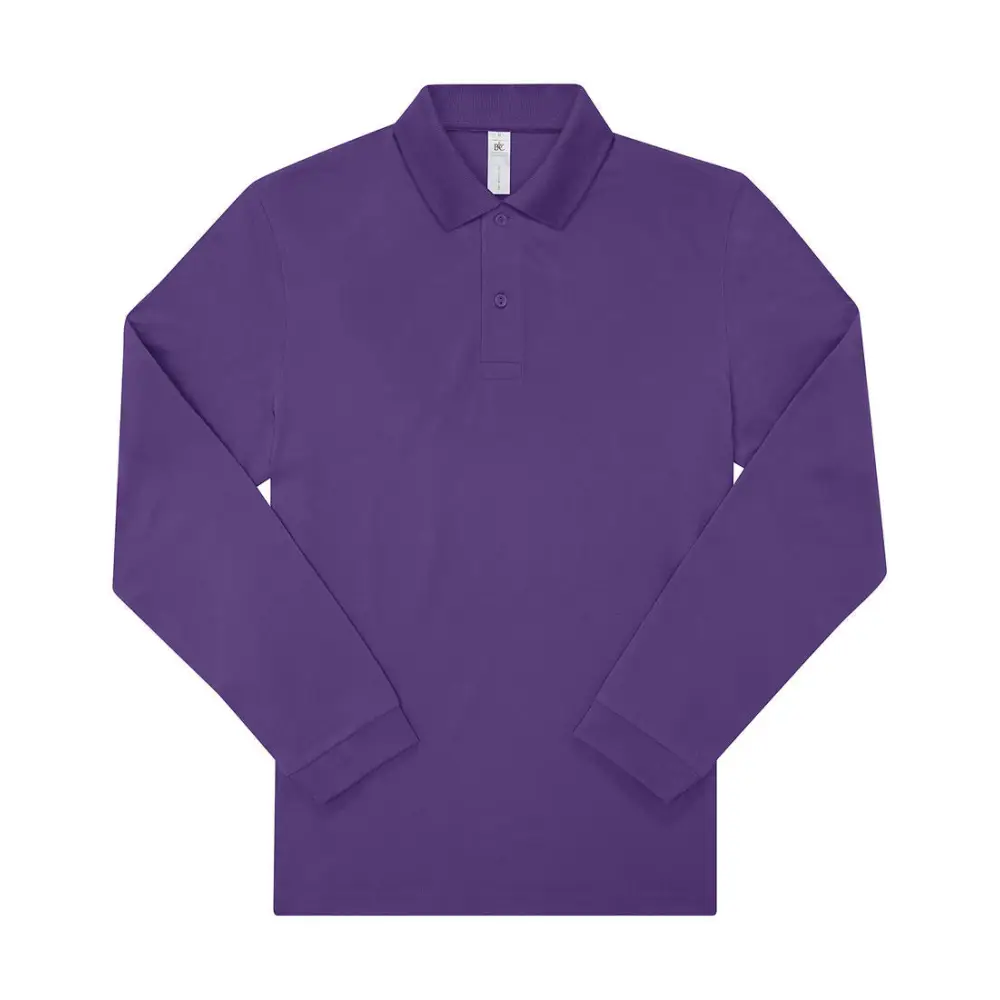 B&C My Polo 180 LSL - Meta Lilac / S