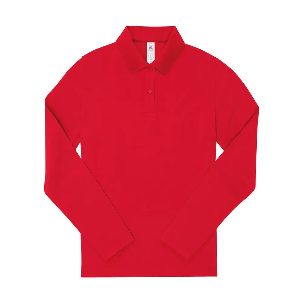 B&C My Polo 180 LSL /Women - Red / XS