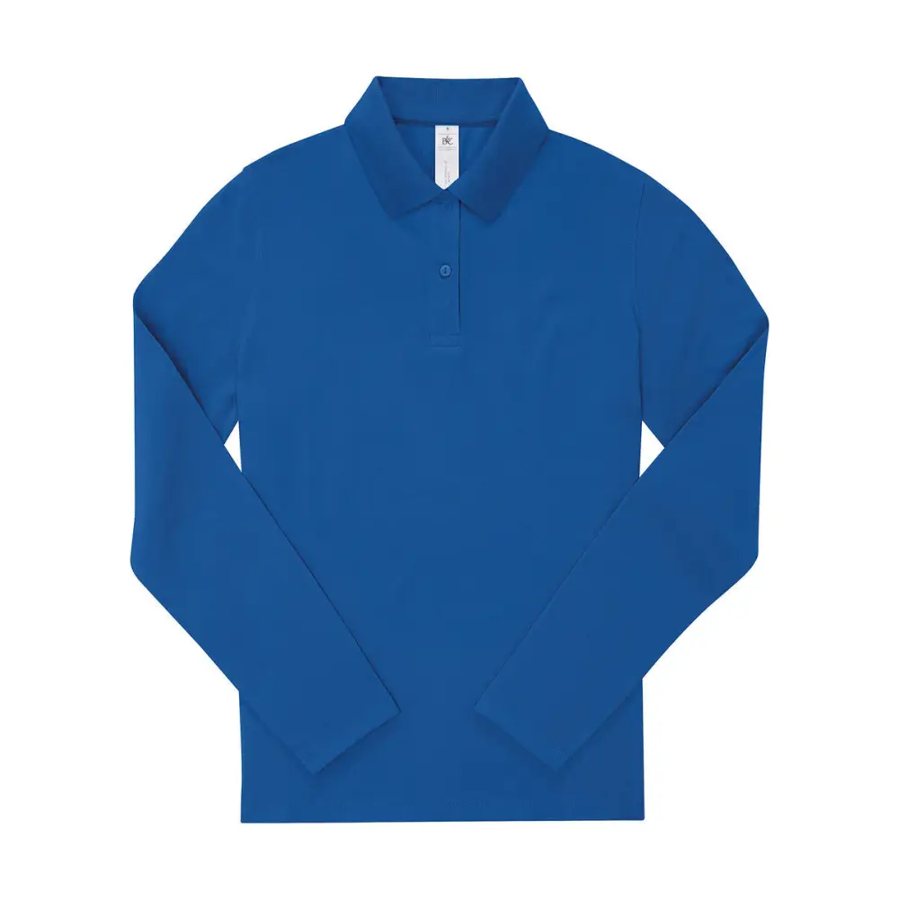 B&C My Polo 180 LSL /Women - Royal Blue / XS