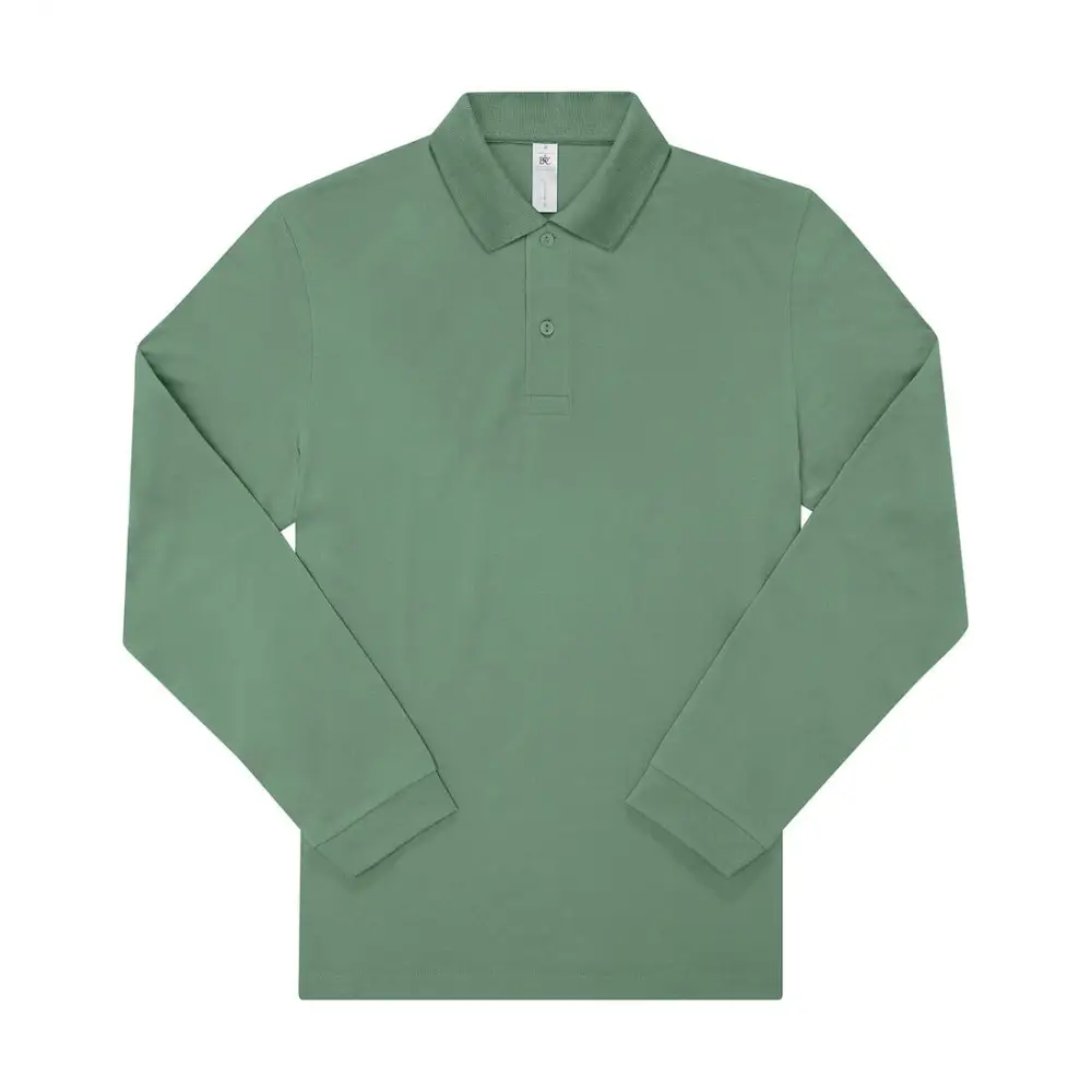 B&C My Polo 210 LSL - Amalfi Green / S