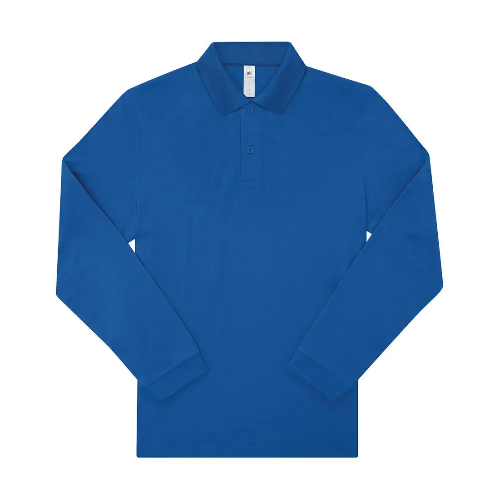 B&C My Polo 210 LSL - Royal Blue / S