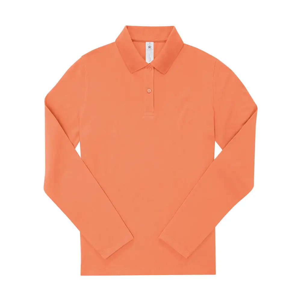 B&C My Polo 210 LSL /Women - Amalfi Coral / XS
