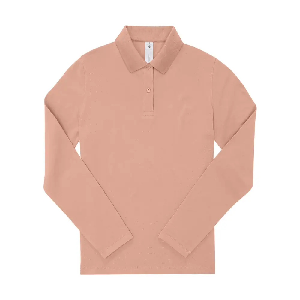 B&C My Polo 210 LSL /Women - Nude / XS