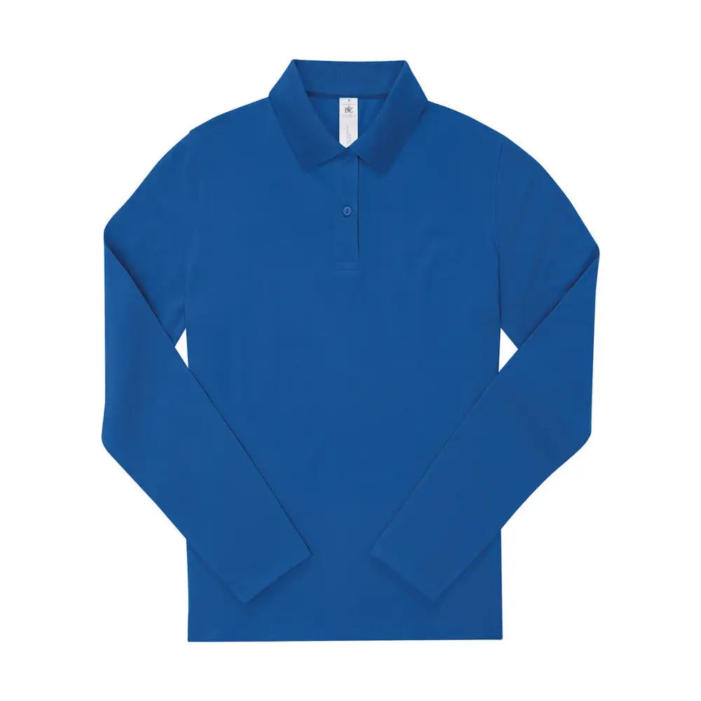 B&C My Polo 210 LSL /Women - Royal Blue / XS