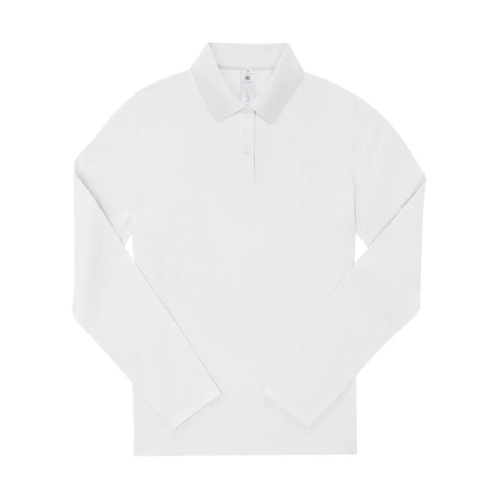B&C My Polo 210 LSL /Women - White / XS