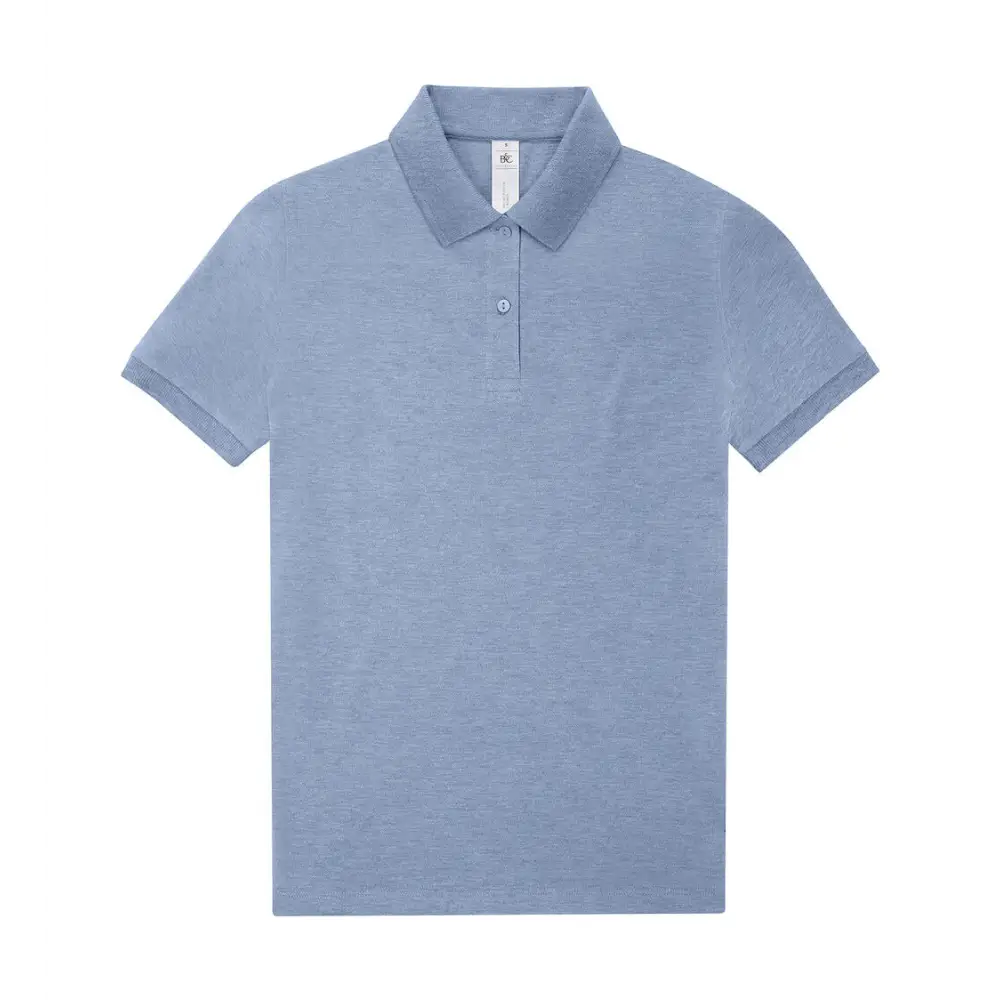 B&C My Polo 210 /Women - Heather Blue / XS