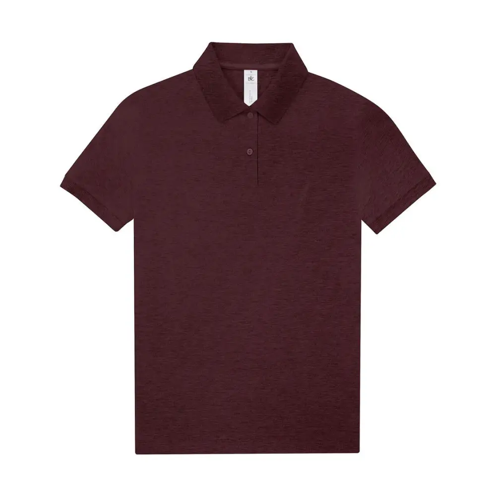 B&C My Polo 210 /Women - Heather Burgundy / XS