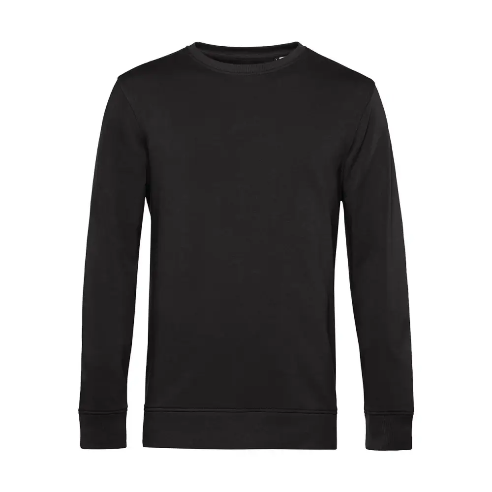 B&C Organic Inspire Crew Neck - Black Pure / XS