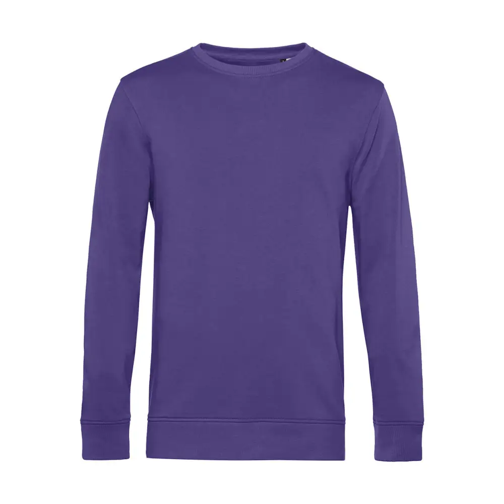 B&C Organic Inspire Crew Neck - Radiant Purple / XS