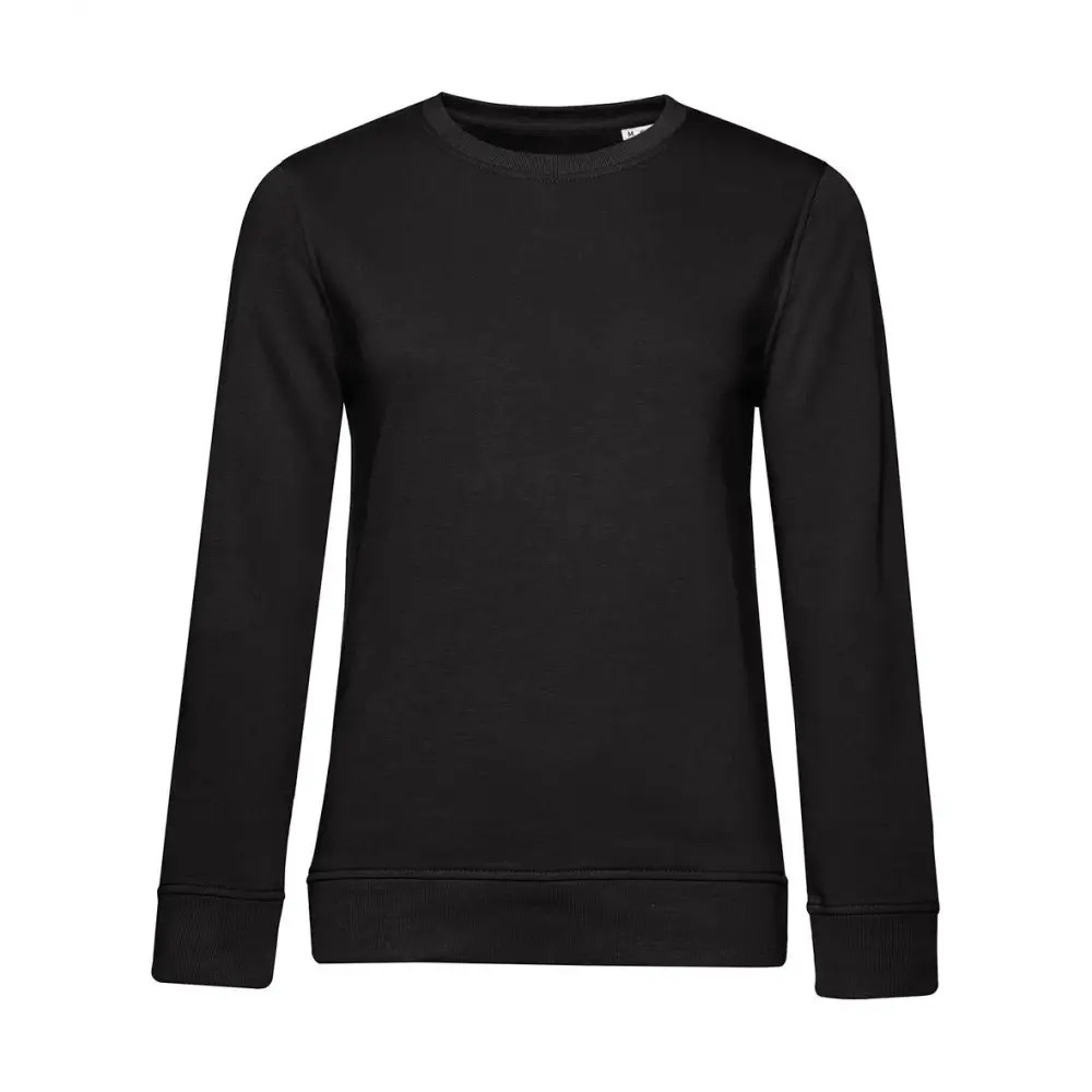 B&C Organic Inspire Crew Neck /women - Black Pure / XS