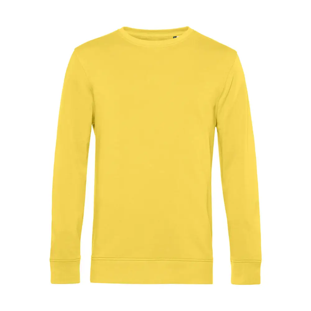 B&C Organic Inspire Crew Neck - Yellow Fizz / XS