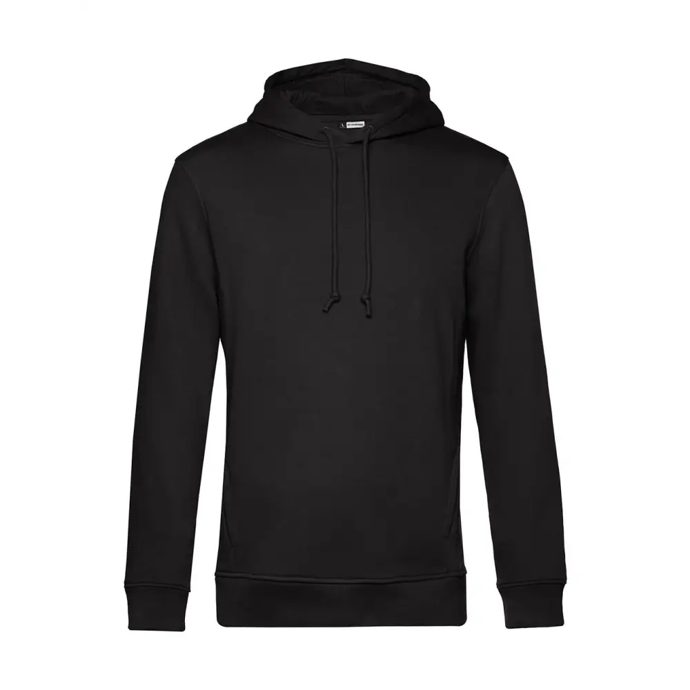 B&C Organic Inspire Hooded - Black Pure / XS