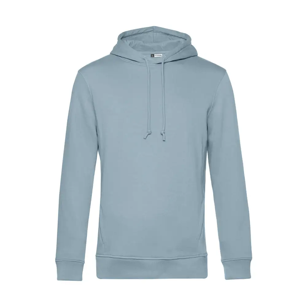 B&C Organic Inspire Hooded - Blue Fog / XS