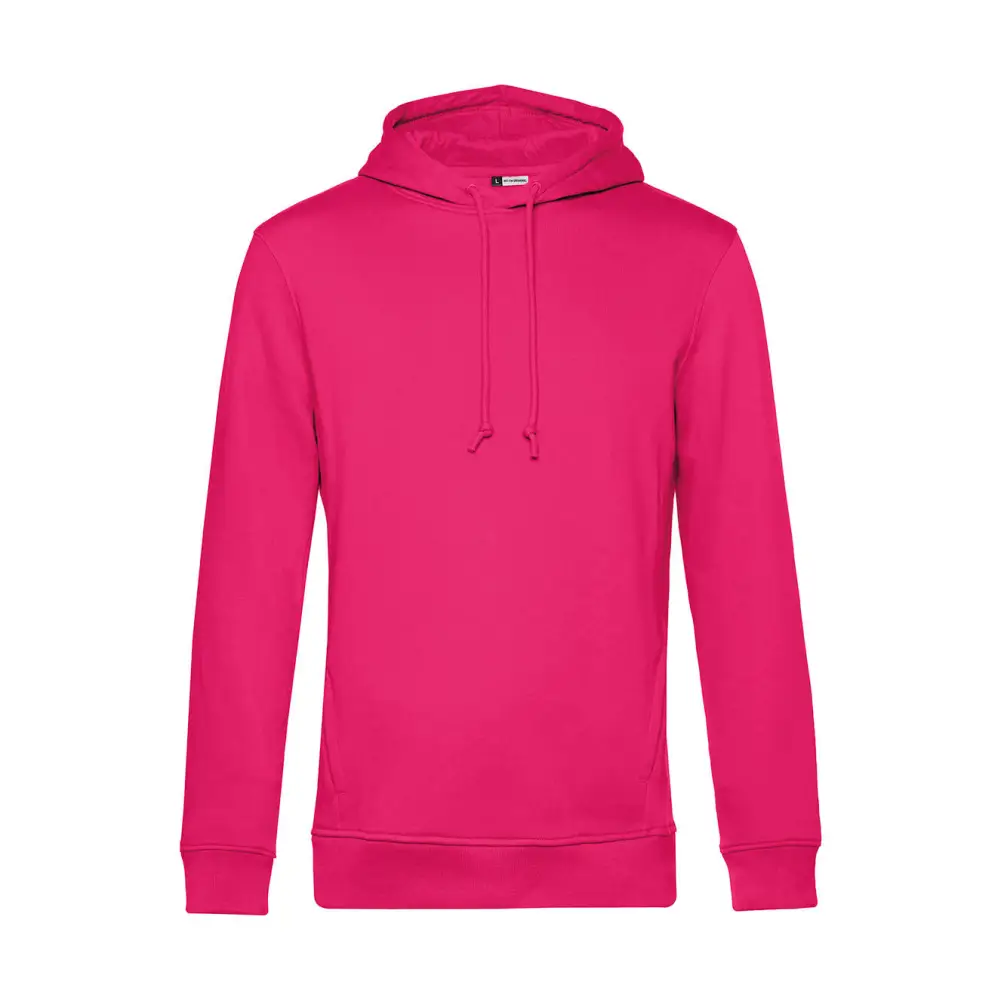 B&C Organic Inspire Hooded - Magenta Pink / XS