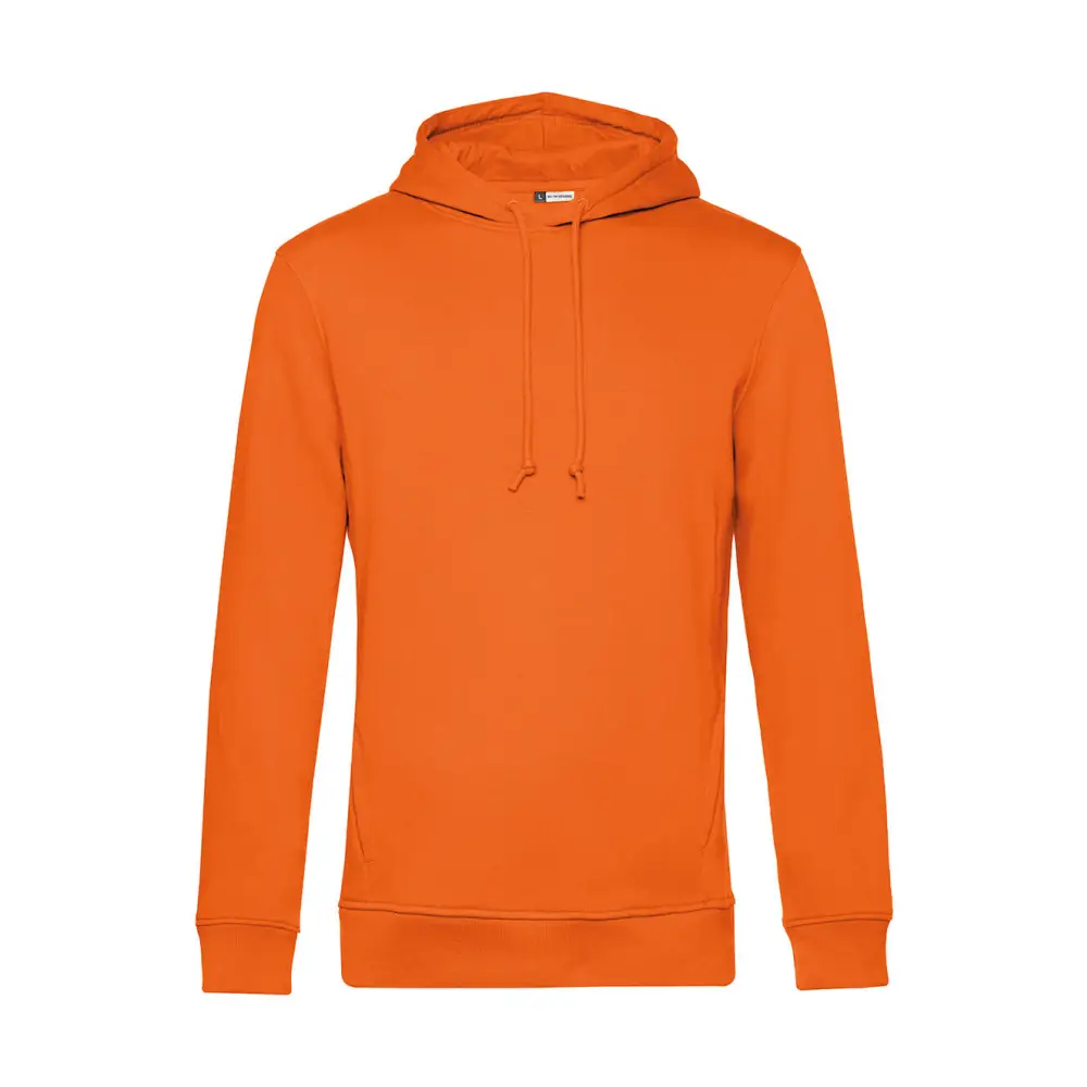 B&C Organic Inspire Hooded - Pure Orange / XS