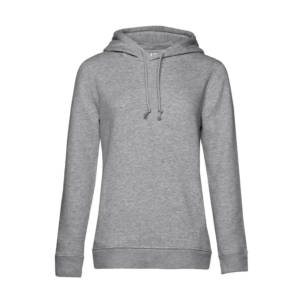 B&C Organic Inspire Hooded /women - Heather Grey / XS