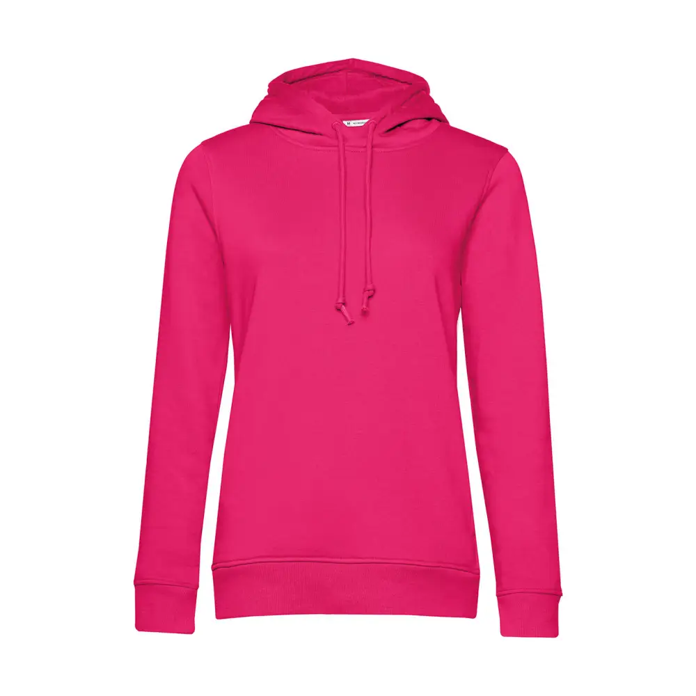 B&C Organic Inspire Hooded /women - Magenta Pink / XS