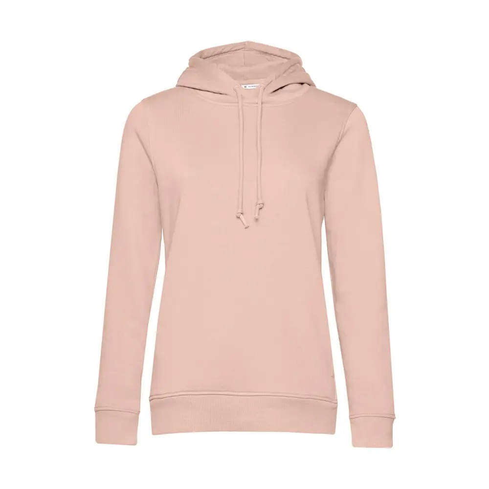 B&C Organic Inspire Hooded /women - Soft Rose / XS