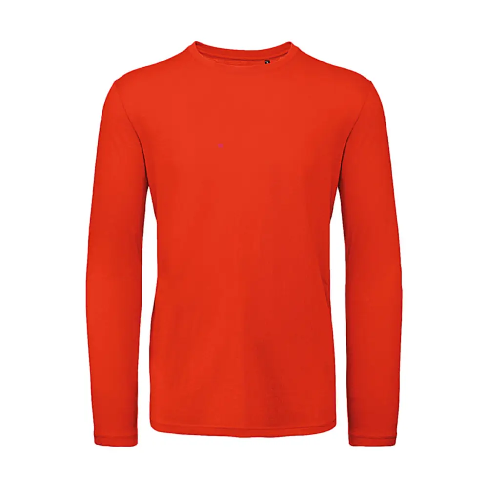 B&C Organic Inspire LSL T /men - Fire Red / S