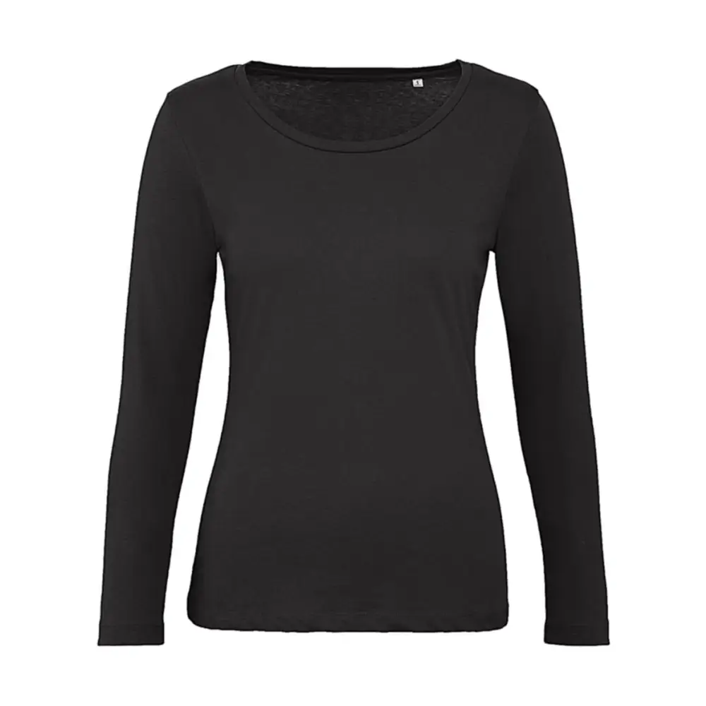 B&C Organic Inspire LSL T /women - Black / XS