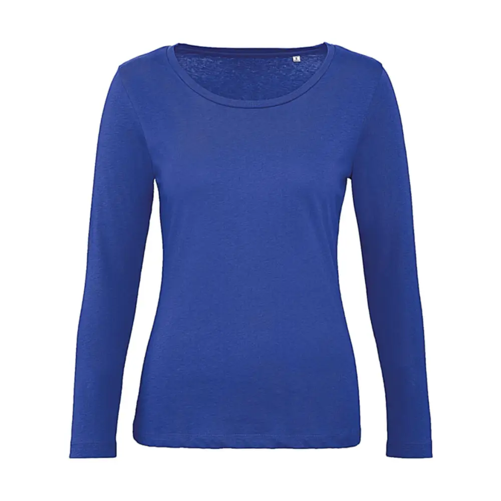 B&C Organic Inspire LSL T /women - Cobalt Blue / XS