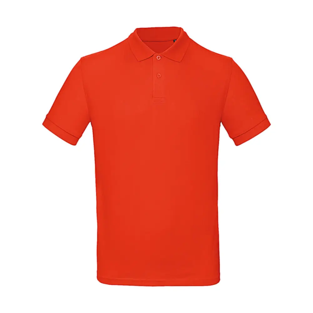 B&C Organic Inspire Polo /men - Fire Red / S