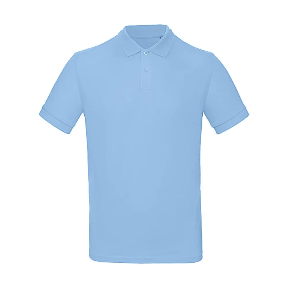 B&C Organic Inspire Polo /men - sky blue / S