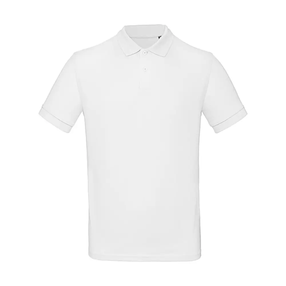 B&C Organic Inspire Polo /men - White / S