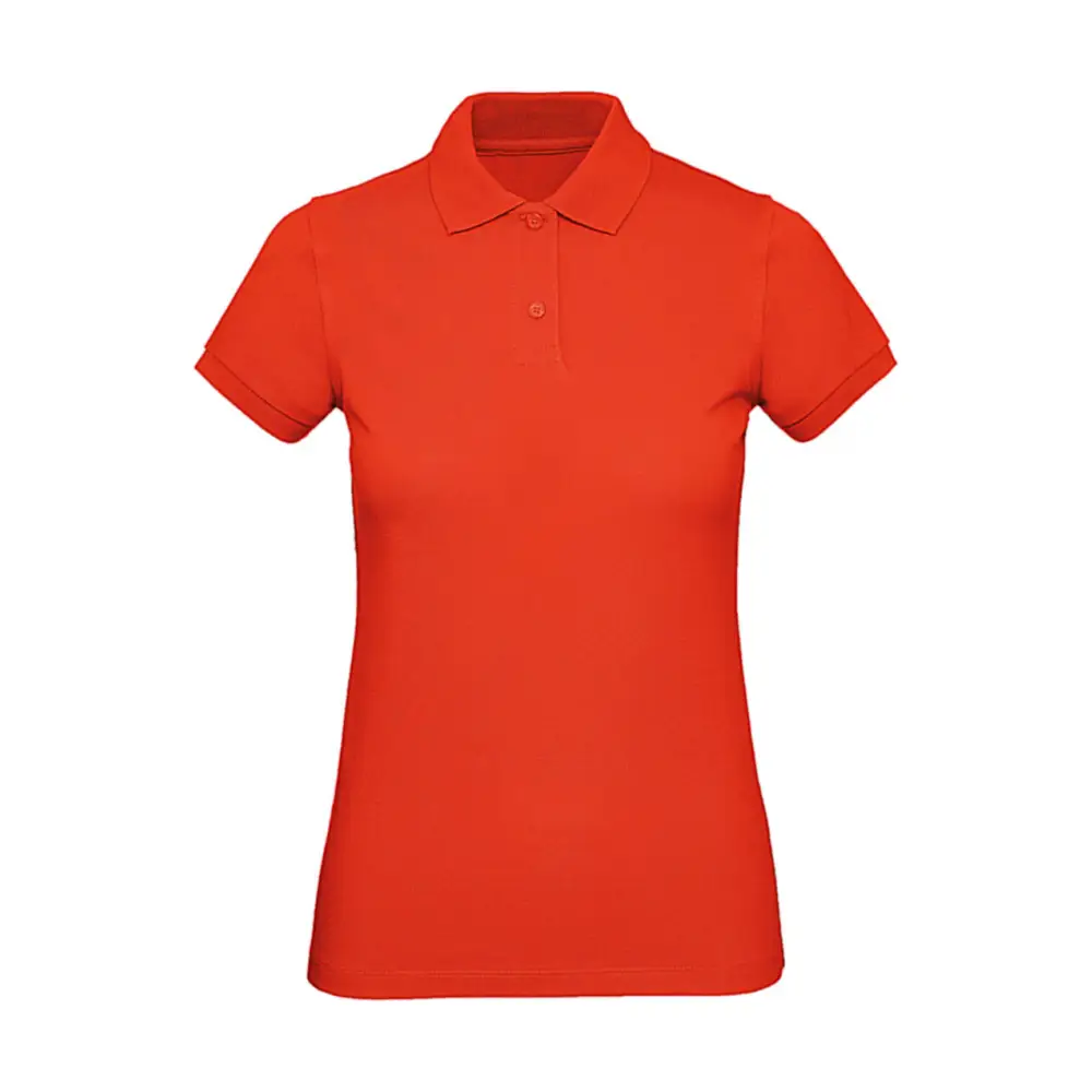 B&C Organic Inspire Polo /women - Fire Red / XS