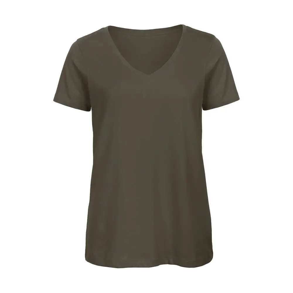 B&C Organic Inspire V T /women - Khaki Green / XS