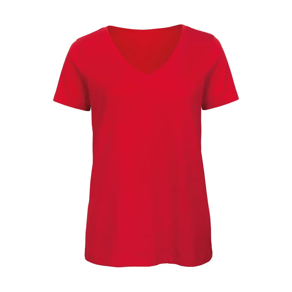 B&C Organic Inspire V T /women - Red / XS