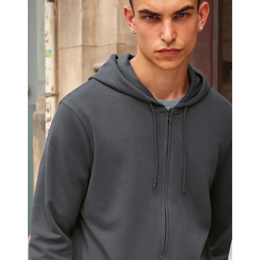 B&C Organic Inspire Zipped Hood