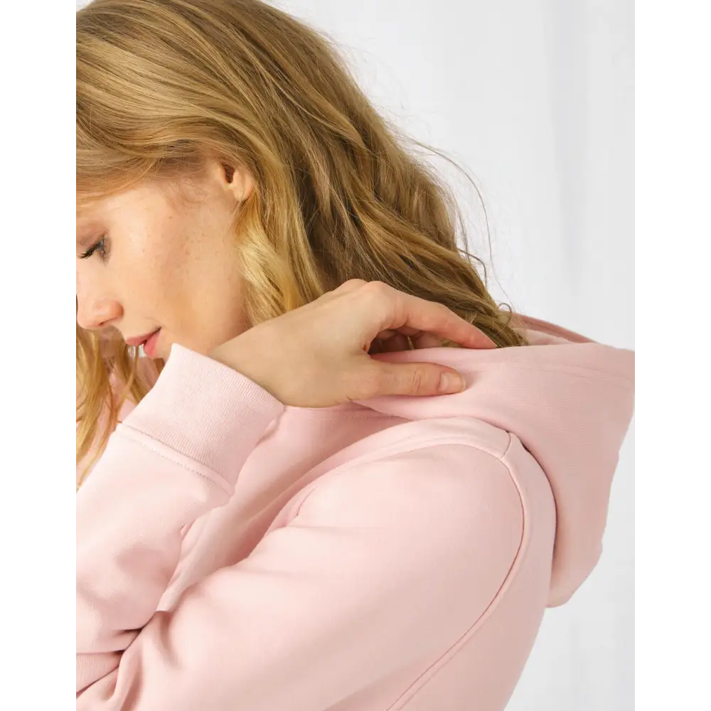 B&C Organic Inspire Zipped Hood /women