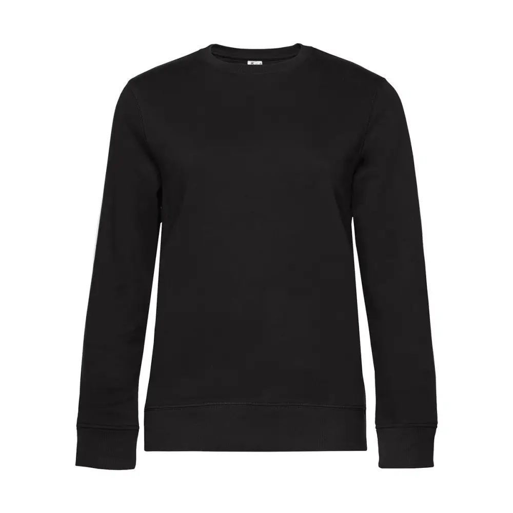 B&C QUEEN Crew Neck - Black Pure / XS