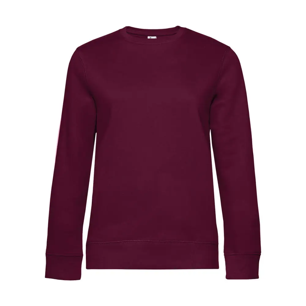 B&C QUEEN Crew Neck - Dark Cherry / XS