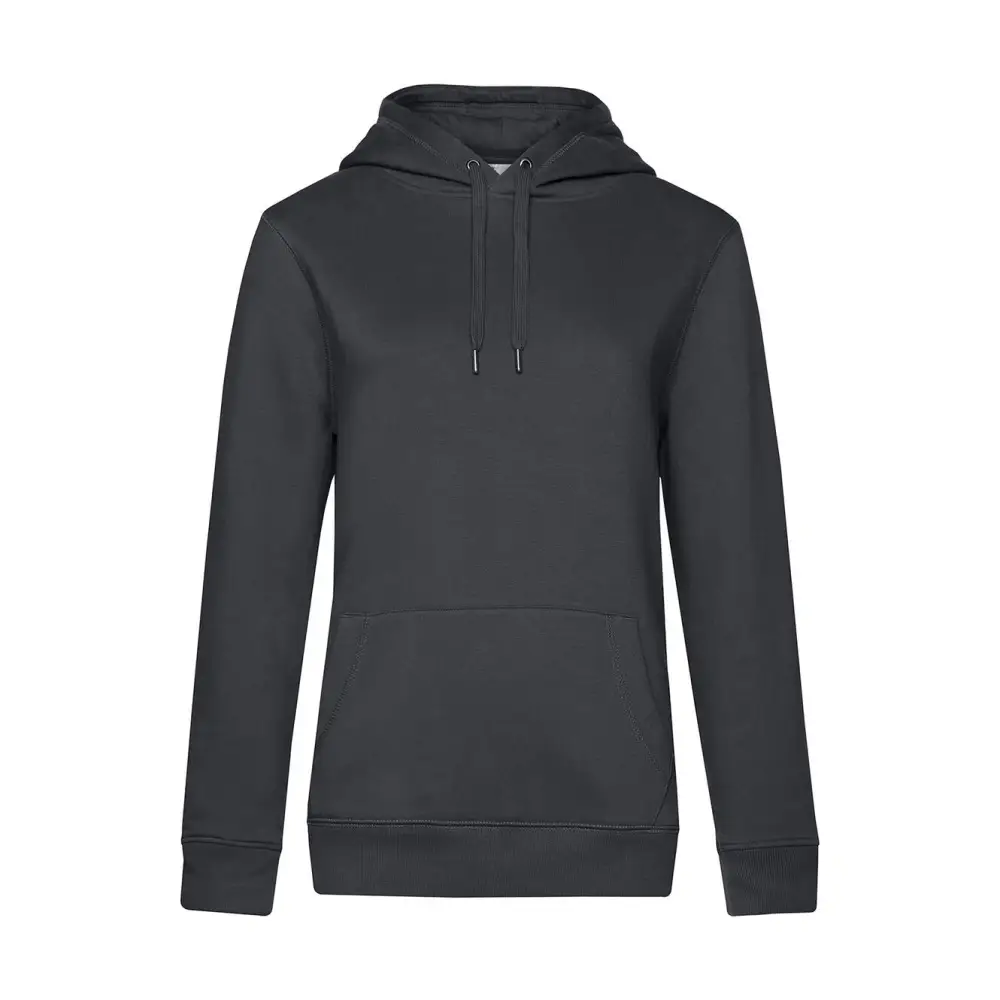B&C QUEEN Hooded - Asphalt / XS
