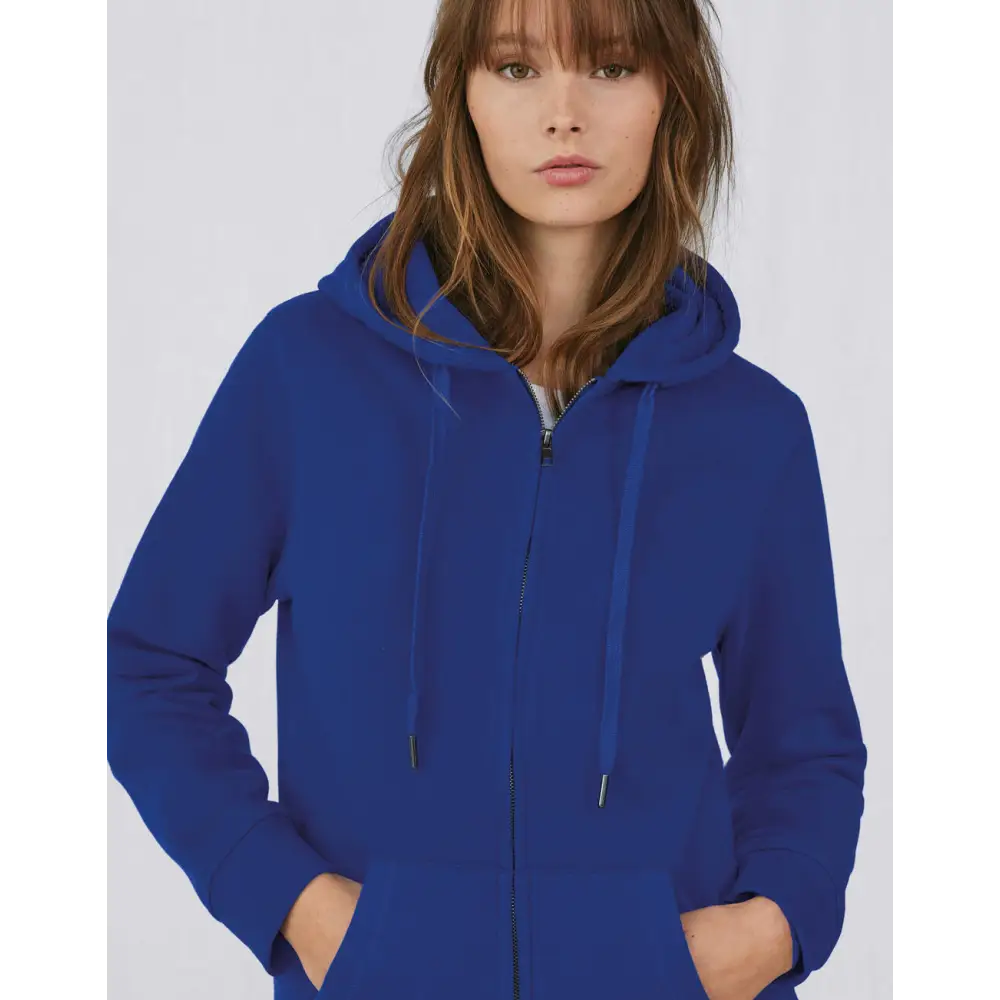 B&C QUEEN Zipped Hood