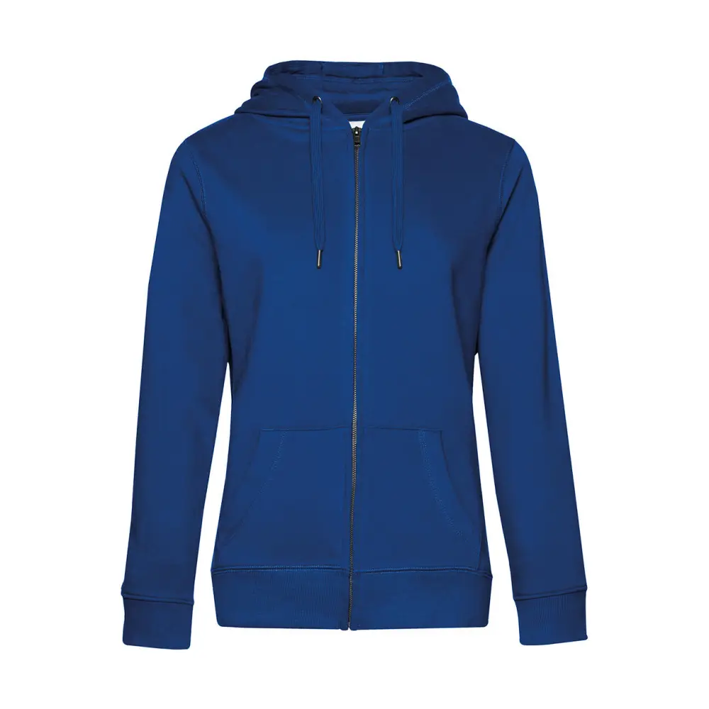 B&C QUEEN Zipped Hood - Royal / XS