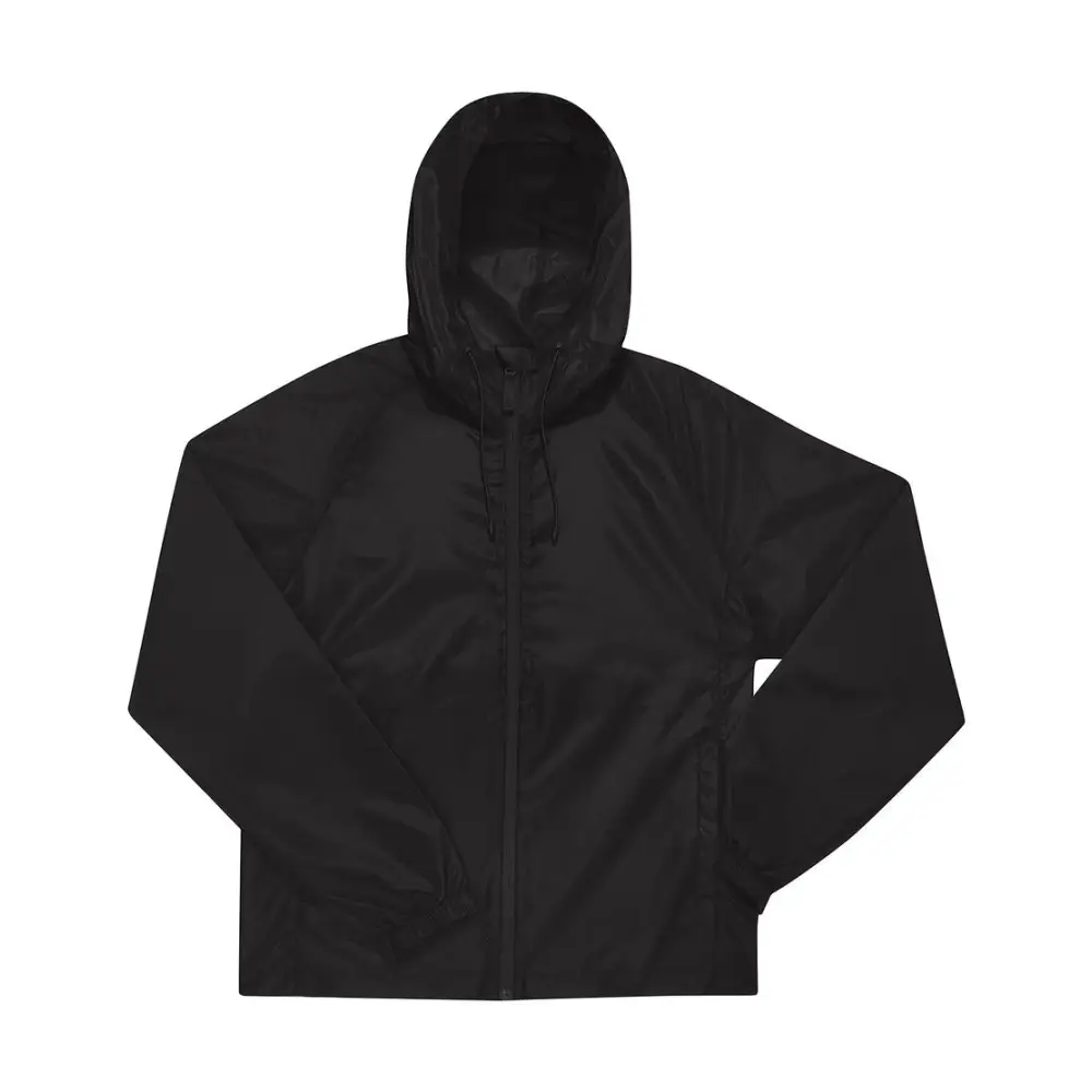 B&C Reset Lined Windbreaker - Black / XS