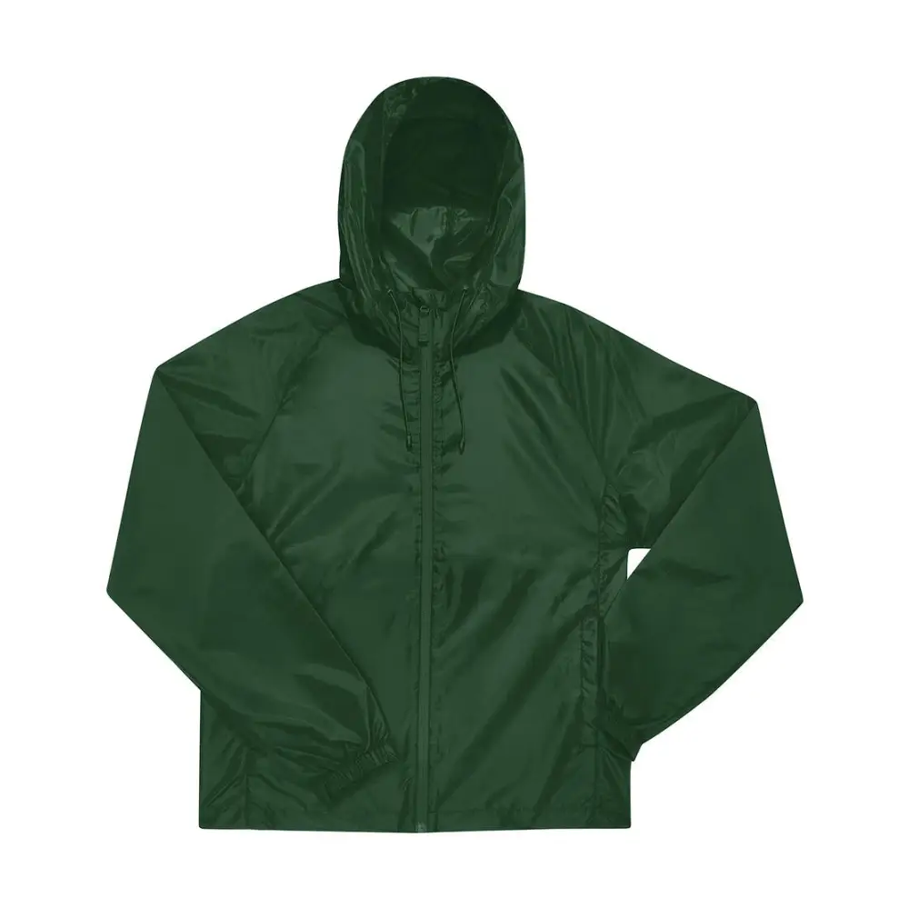 B&C Reset Lined Windbreaker - Bottle Green / XS