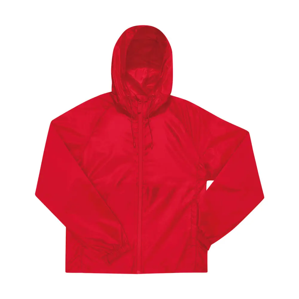 B&C Reset Lined Windbreaker - Red / XS