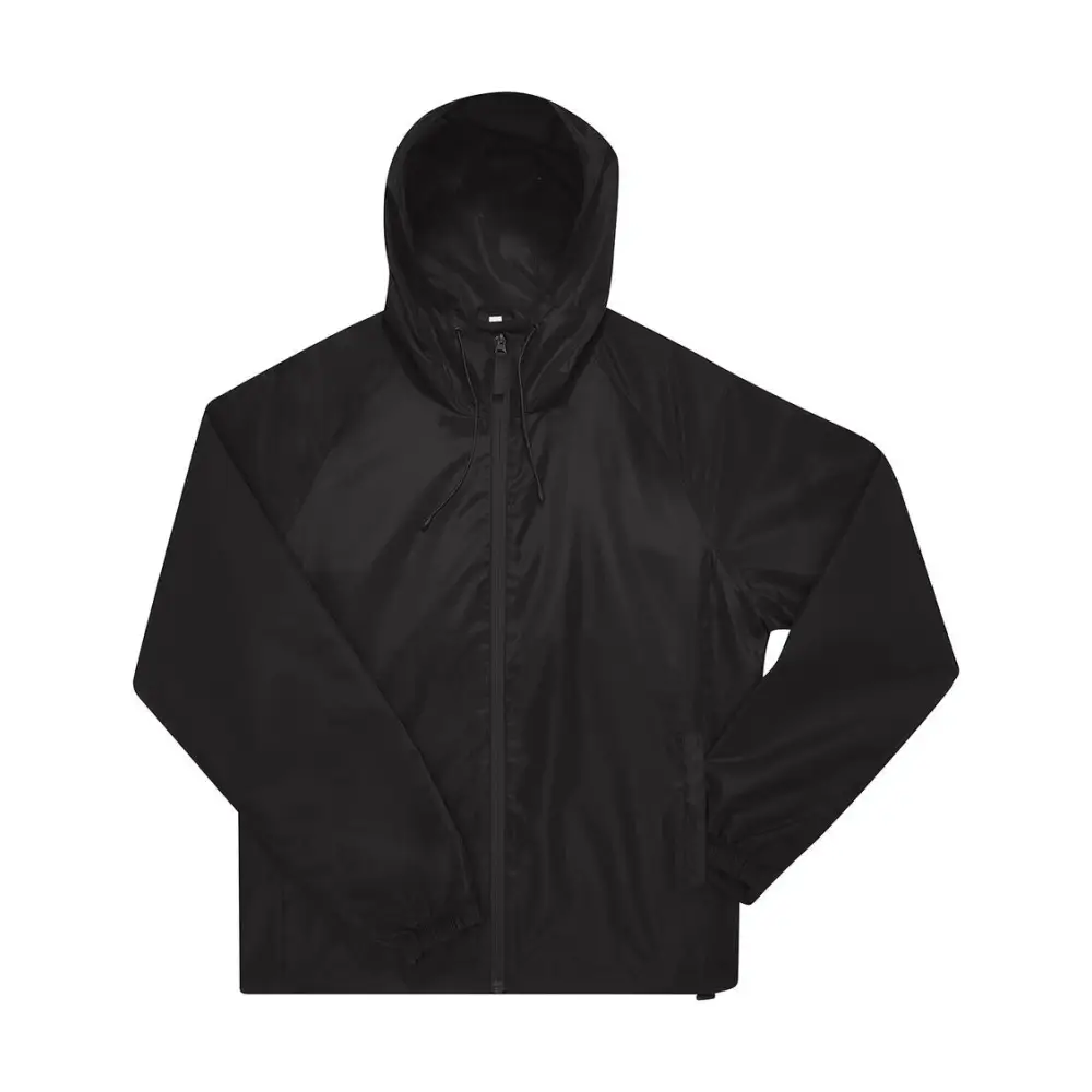B&C #Reset Windbreaker - Black / XS