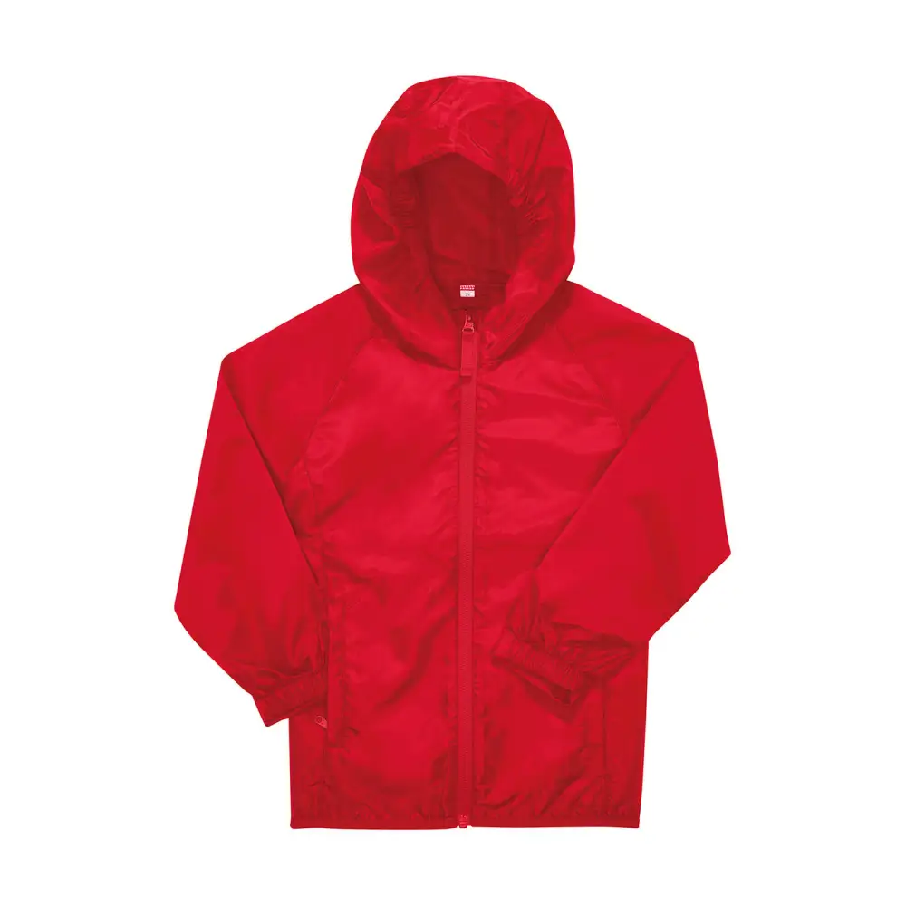 B&C #Reset Windbreaker /kids - Red / 5/6 (110/116)