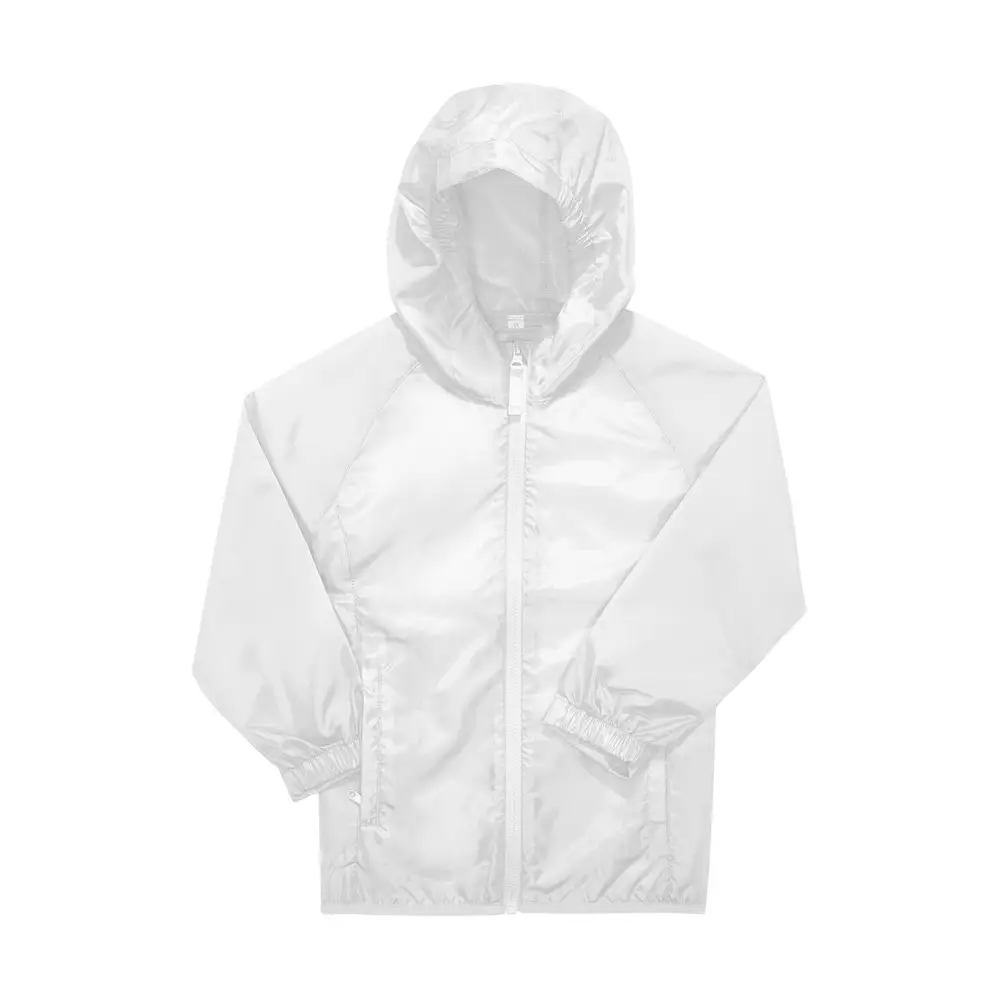 B&C #Reset Windbreaker /kids - White / 5/6 (110/116)