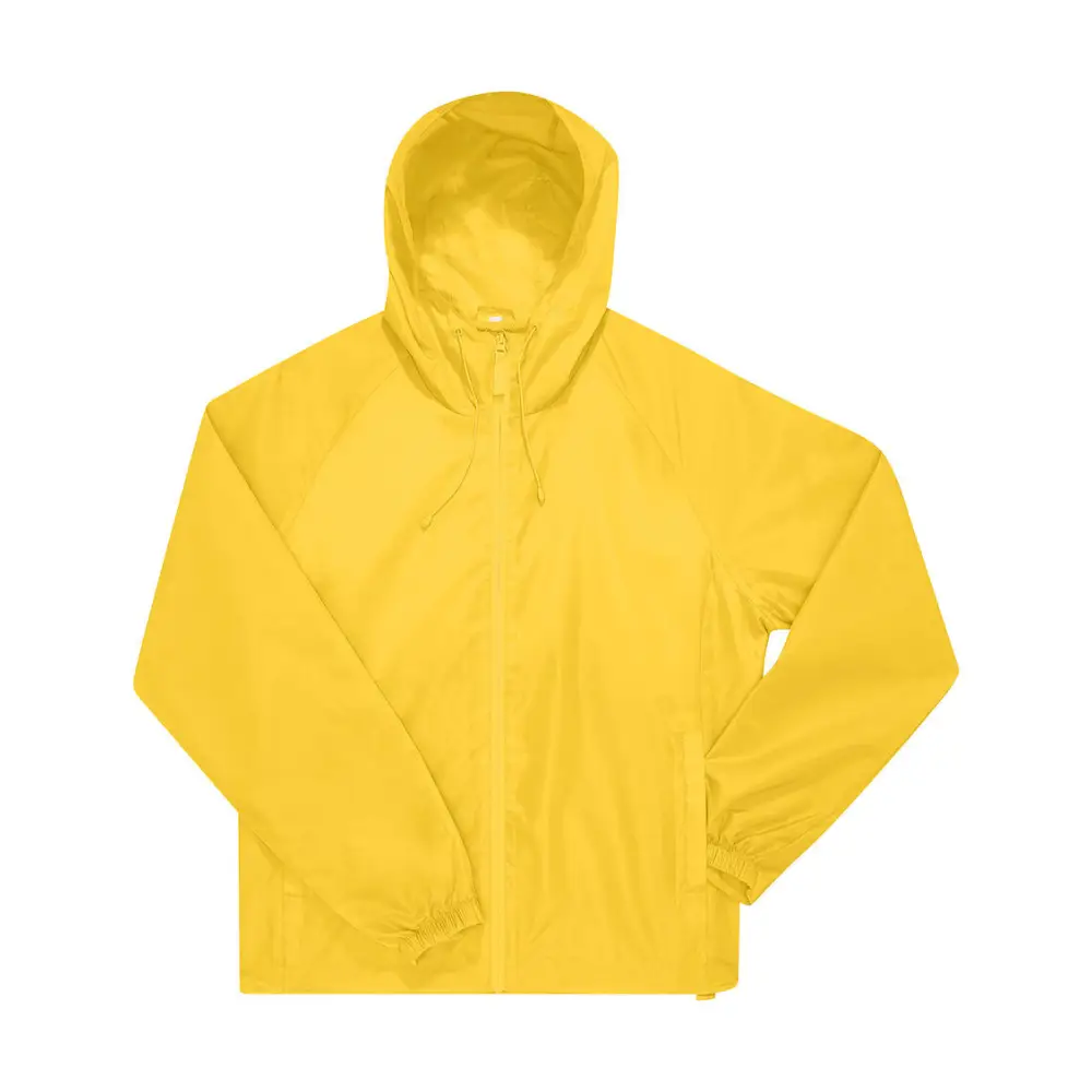 B&C #Reset Windbreaker - Pop Yellow / XS