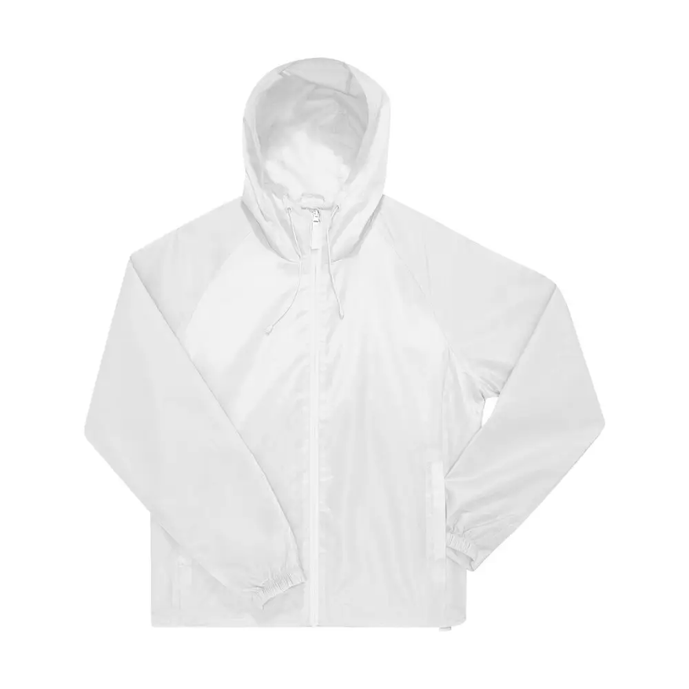 B&C #Reset Windbreaker - White / XS